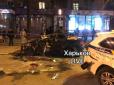 Харківські копи потрапили в потрійну ДТП (фото, відео)