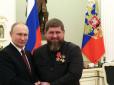 Руки сіпаються: Під час зустрічі з Путіним у Кадирова сталася істерика