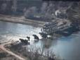 Води на Донбасі не буде?: У Райгородку зруйнована гребля на Сіверському Донці (супутникові фото)